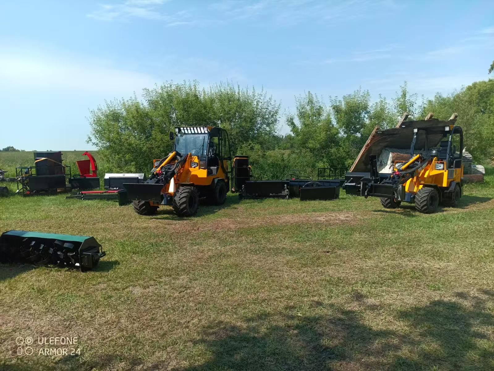 Telescopic Loaders in the Canadian Countryside