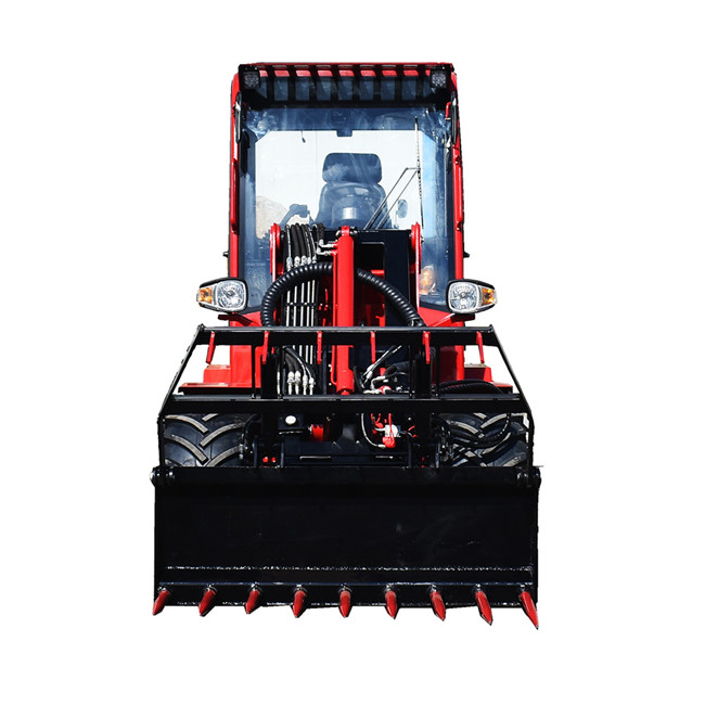 Teleskop-Knickradlader mit 2 Tonnen Kapazität