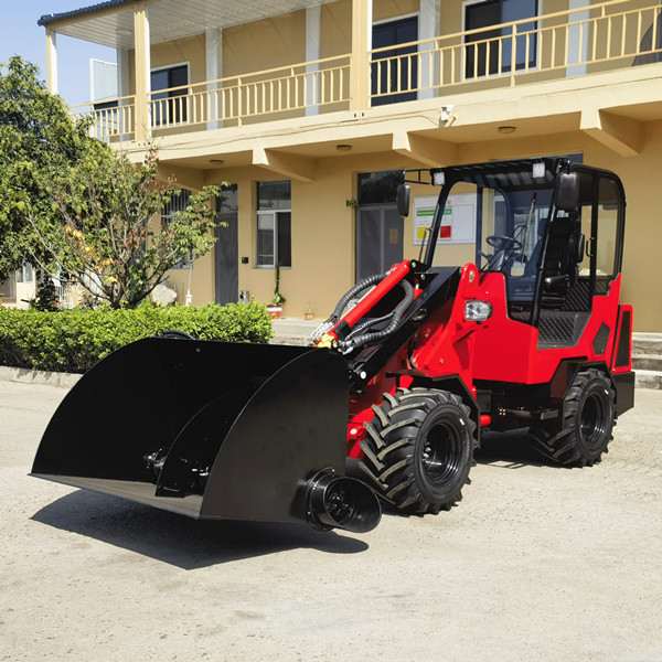 Silage Dispenser Wheel Loader 